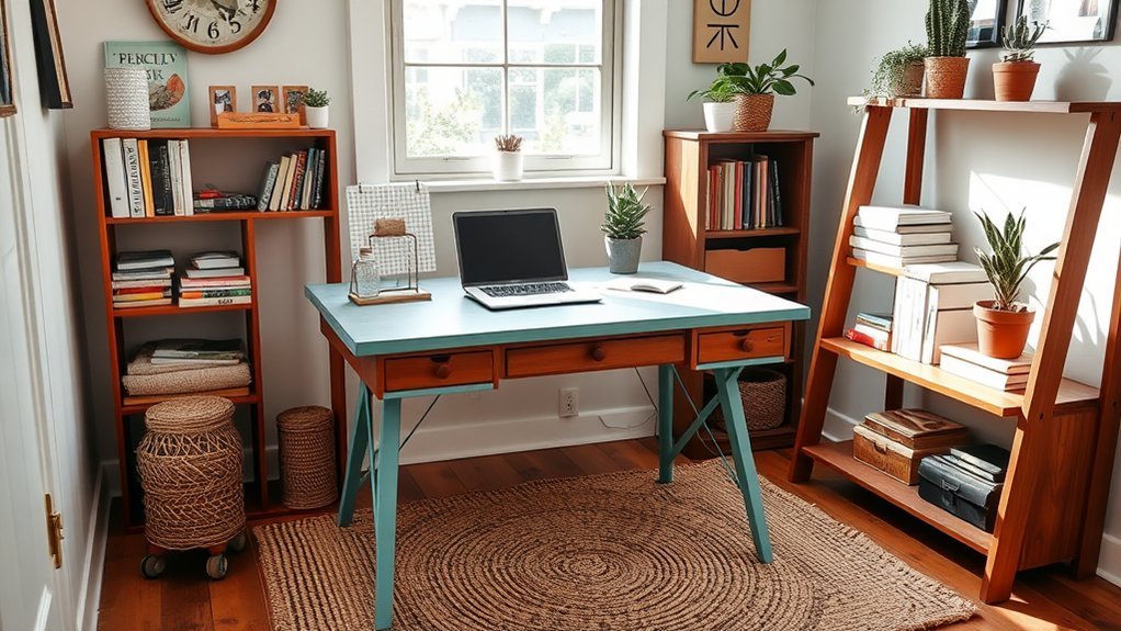 affordable diy home office decor