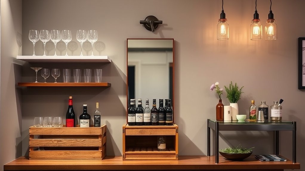 5 Budget-Friendly Modern Home Bar Ideas
