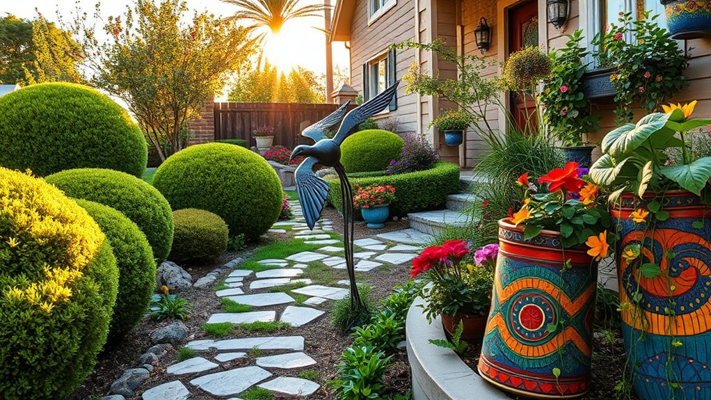 artistic personalized yard decorations