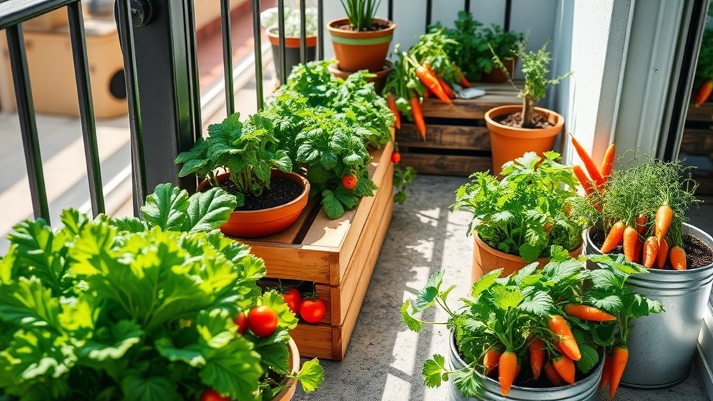 balcony container gardening tips