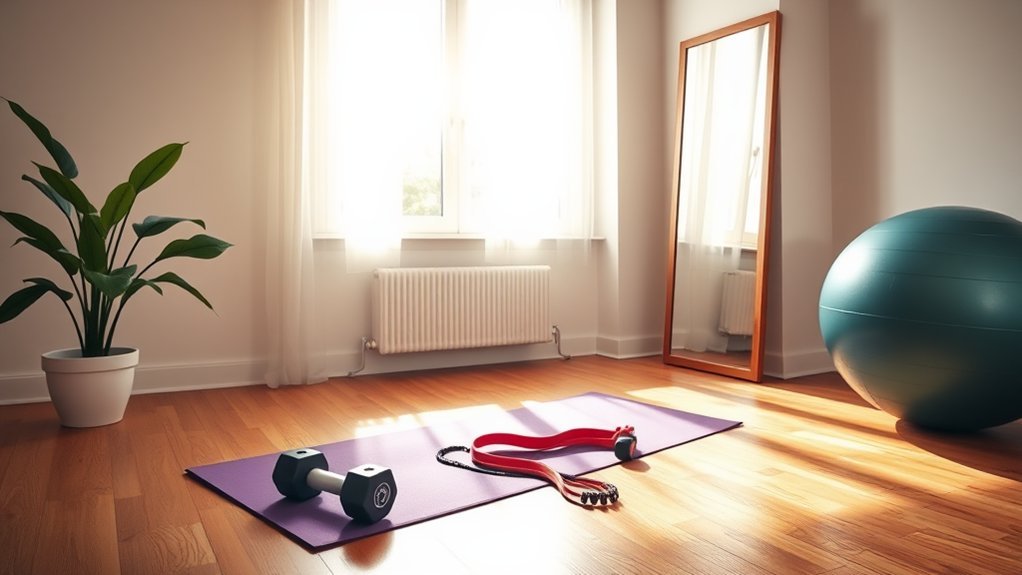 10 Home Gym Ideas for Beginners to Start Exercising