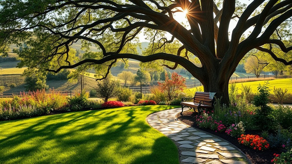 blend garden with home