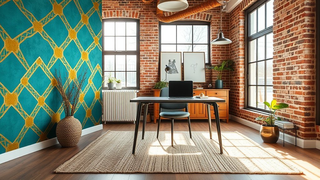 bold patterns and textures