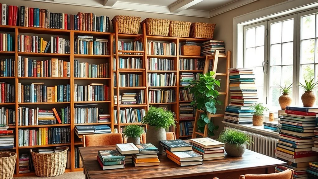10 Home Organization Ideas for Managing Your Book Collections