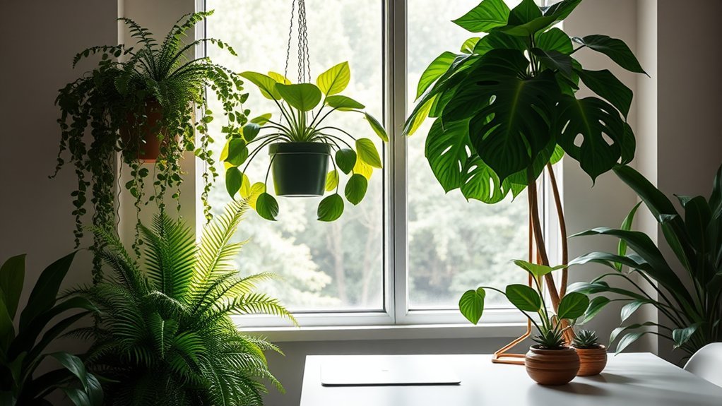 boost workspace with plants
