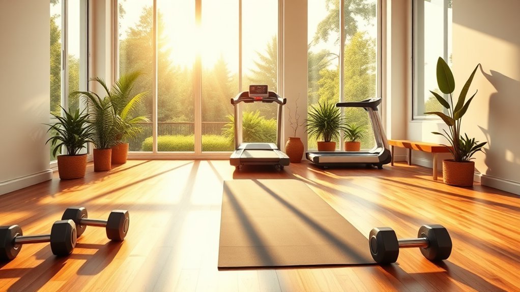10 Home Gym Ideas With Natural Light for Brighter Workouts