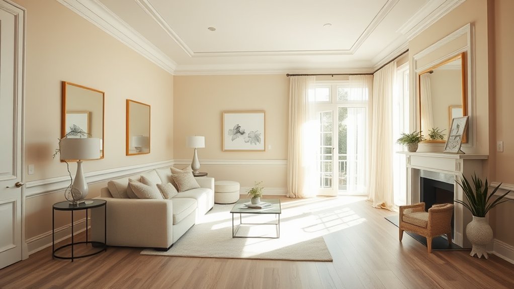 brighten home with mirrors