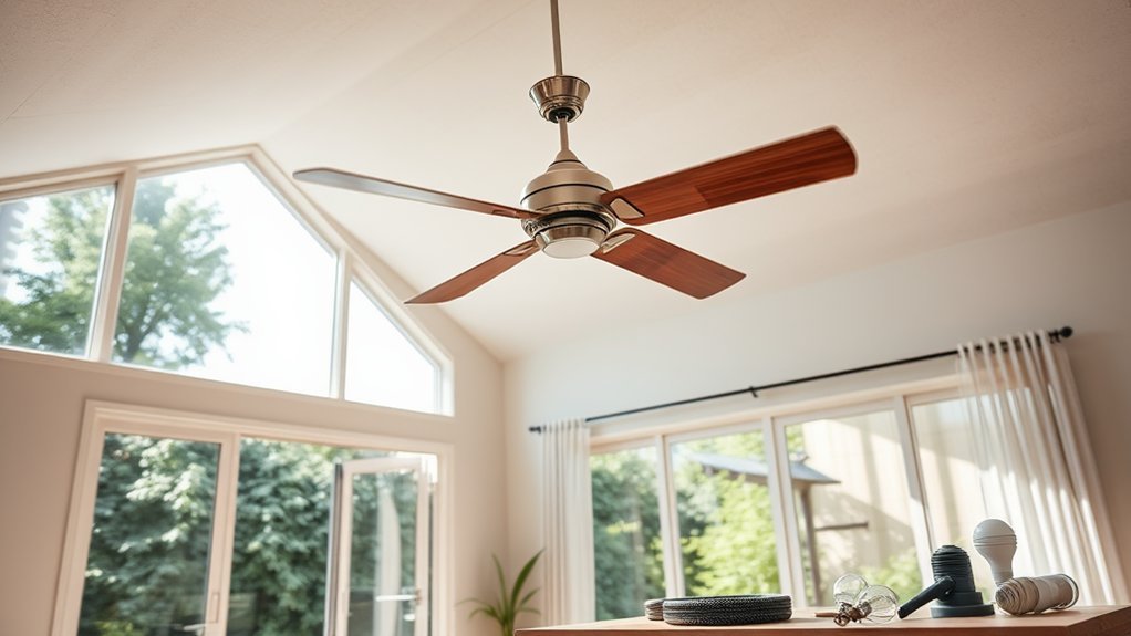 ceiling fans enhance energy efficiency
