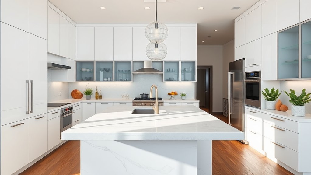 central island kitchen design