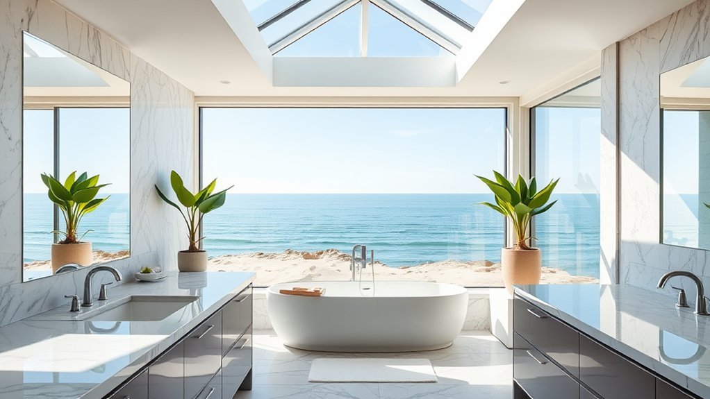 coastal bathroom design inspiration