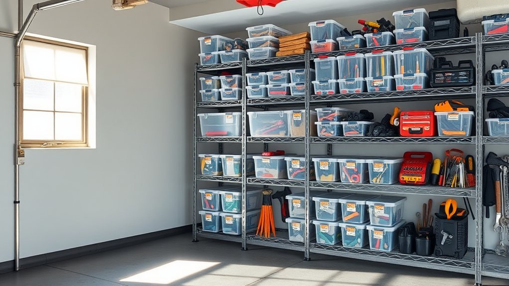 colorful stackable storage bins
