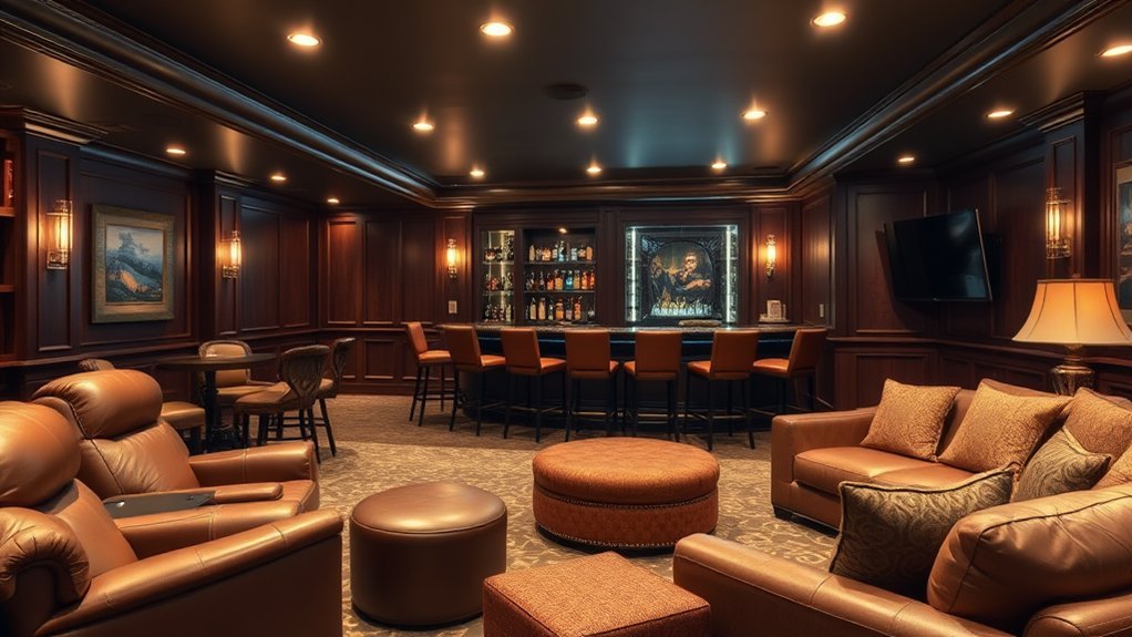 comfortable seating area planning