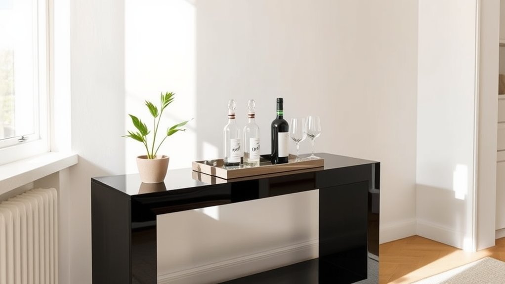 compact and stylish bar