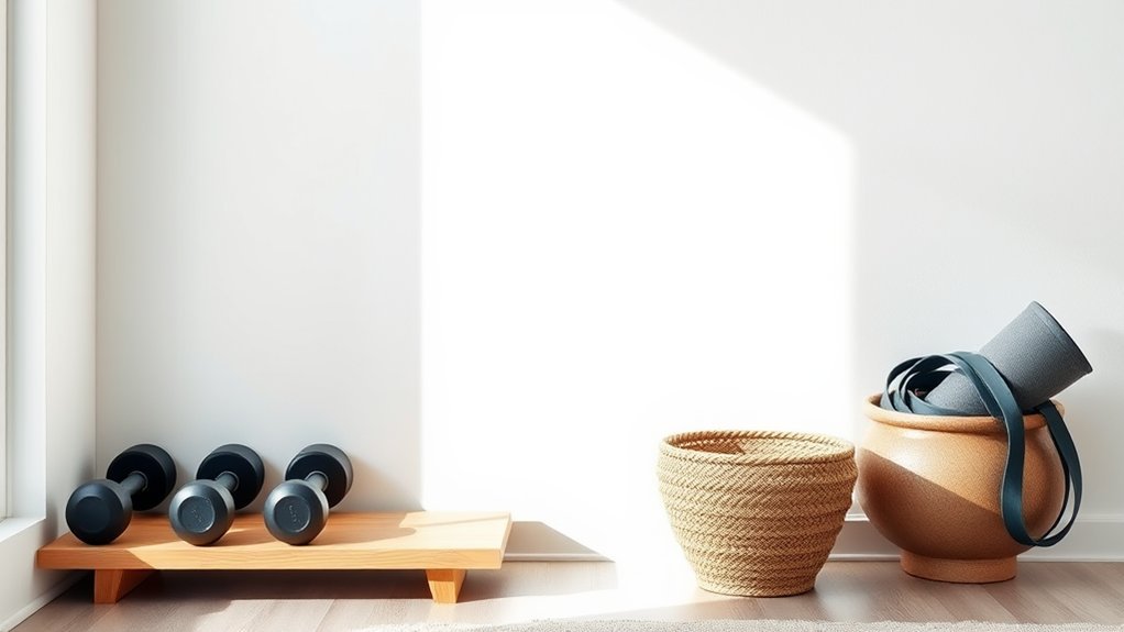 compact stylish home gym