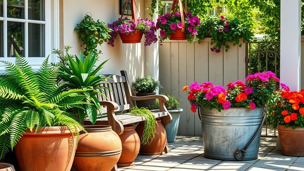 container gardens for charm
