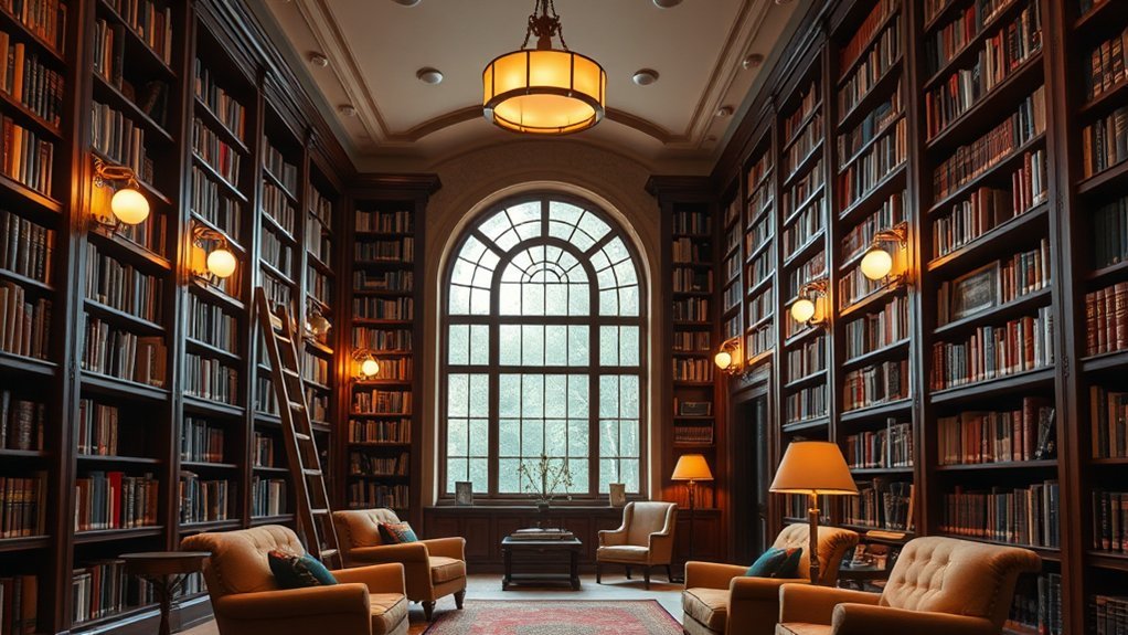 cozy reading nook lighting
