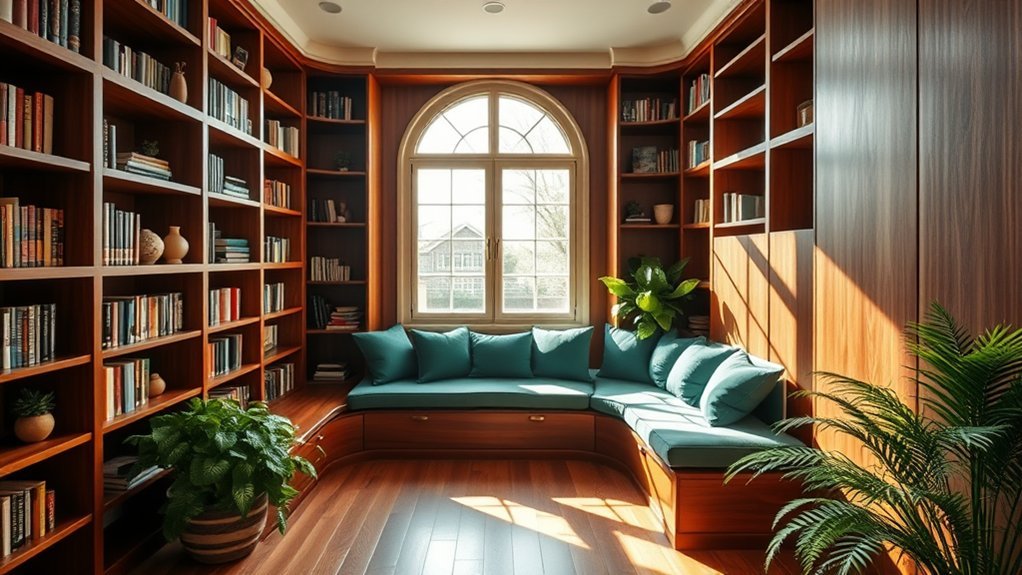 cozy reading nook retreat