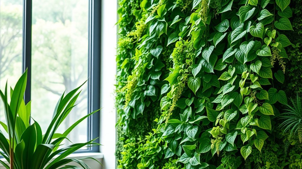 create a vertical garden