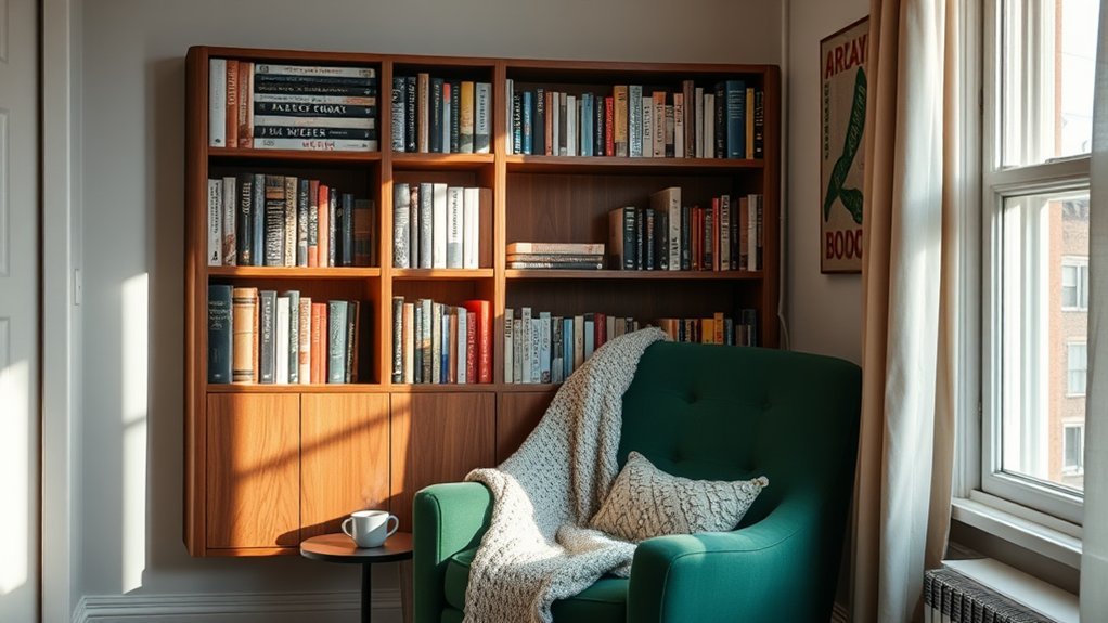 create cozy reading nooks