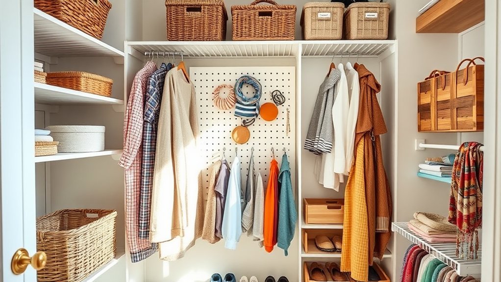 7 DIY Ideas for Home Closet Organization