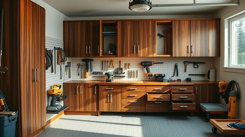 custom garage storage solutions