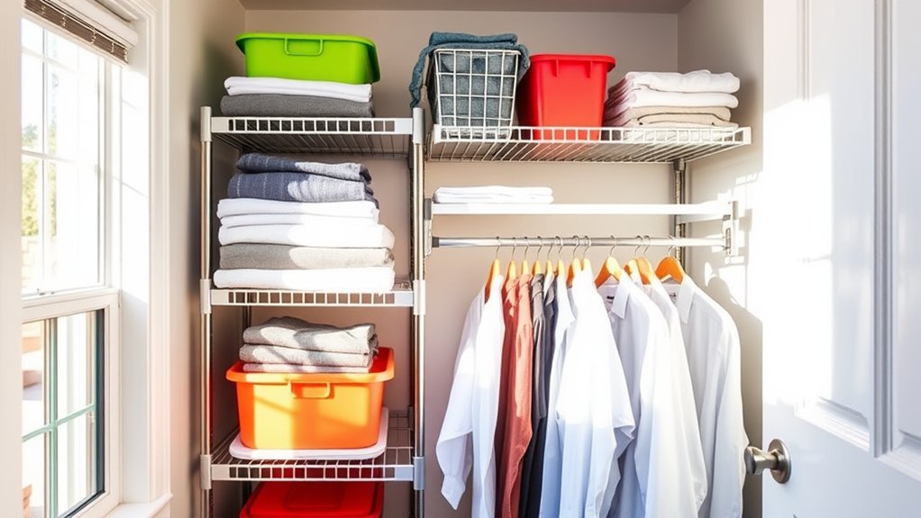 customizable closet storage solutions