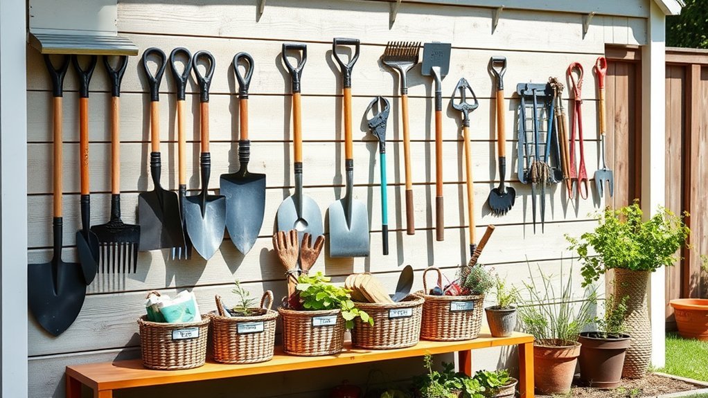 declutter and organize tools