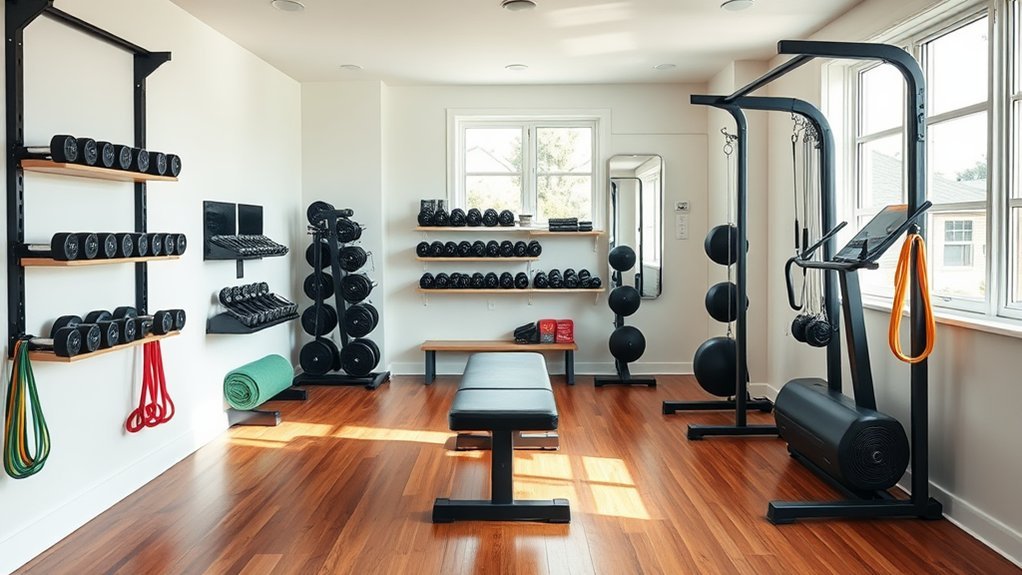 declutter for workout efficiency