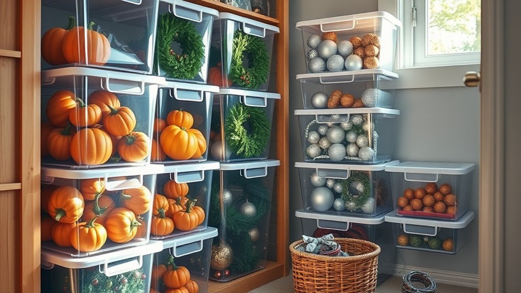 declutter seasonal decorations effectively