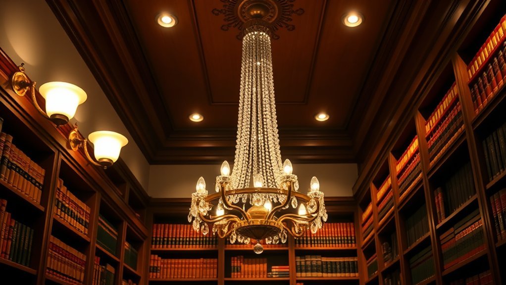 decorative library lighting options
