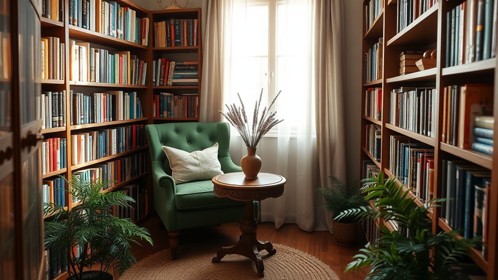 decorative nooks for libraries