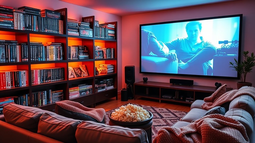 diverse movie night planning