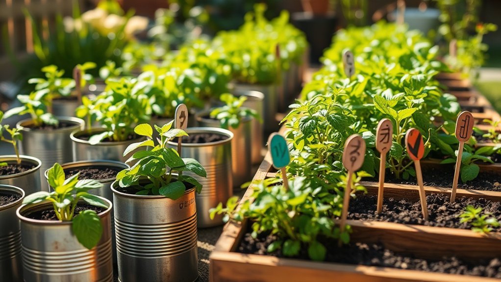 diy garden plant markers