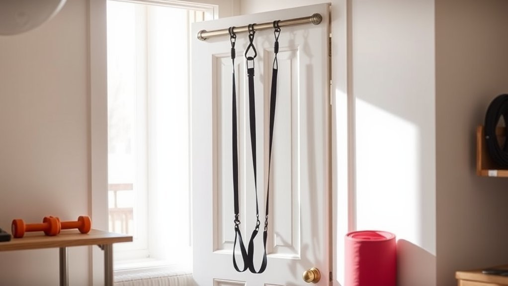 door hung space saving gym