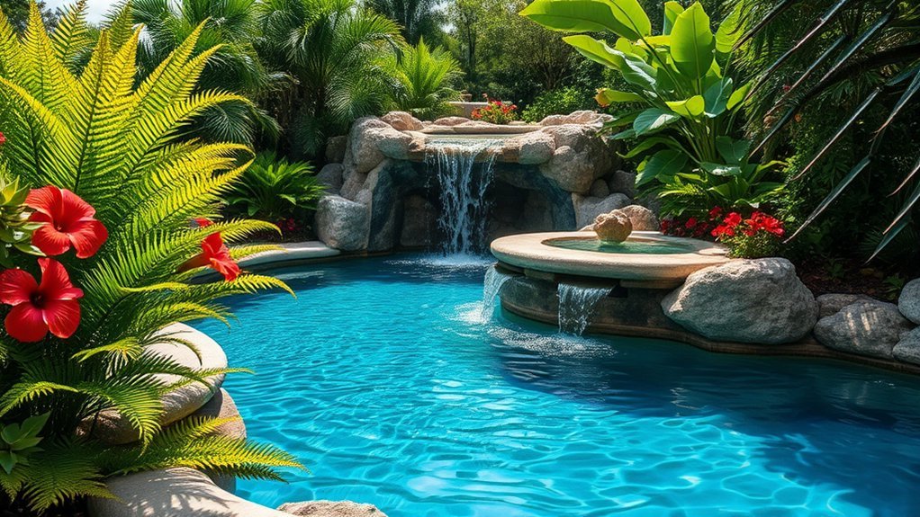 dramatic water features enhancement