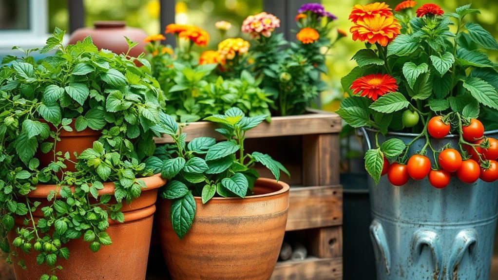 easy container gardening tips