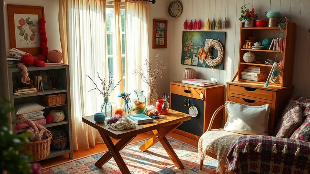 eco friendly crafting sessions at home