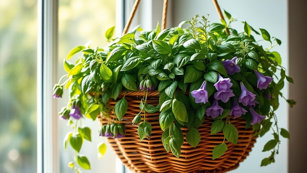 efficient vertical herb gardening