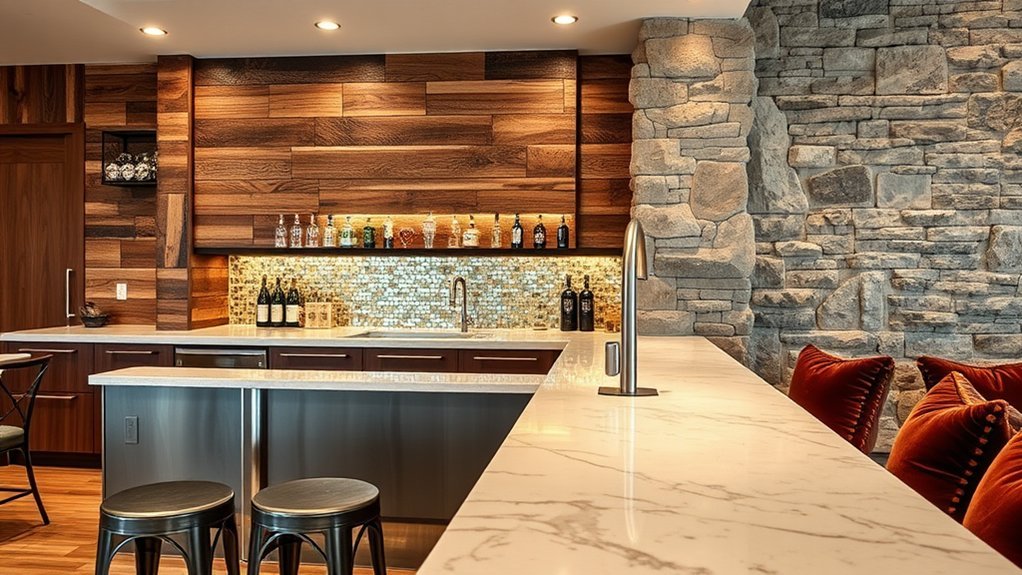 enhance bar with texture