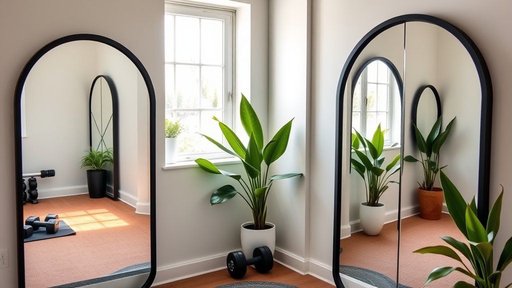 enhance small spaces visually