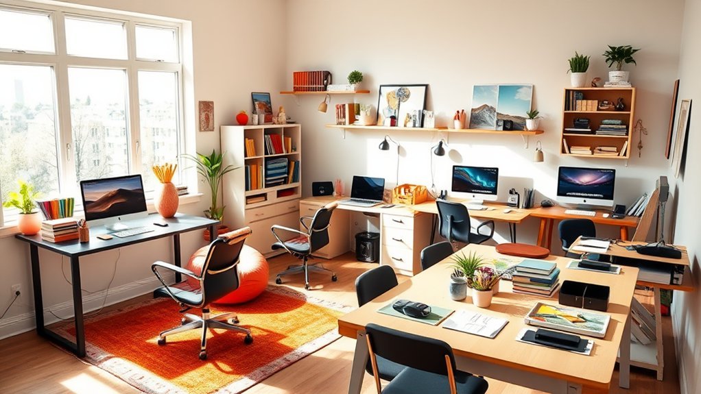 5 Home Office Ideas for Sharing With Family