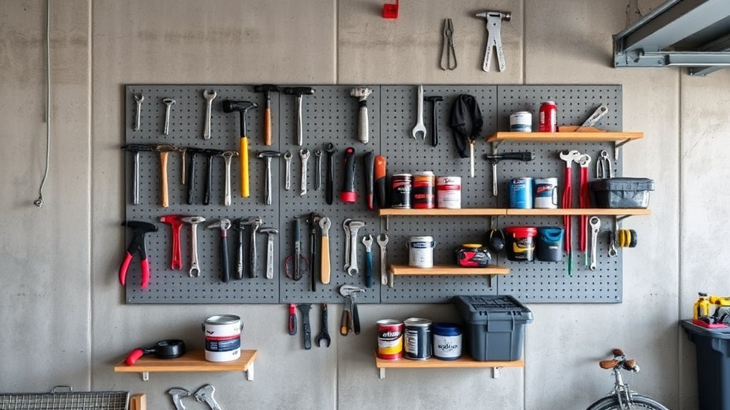 flexible wall storage solution
