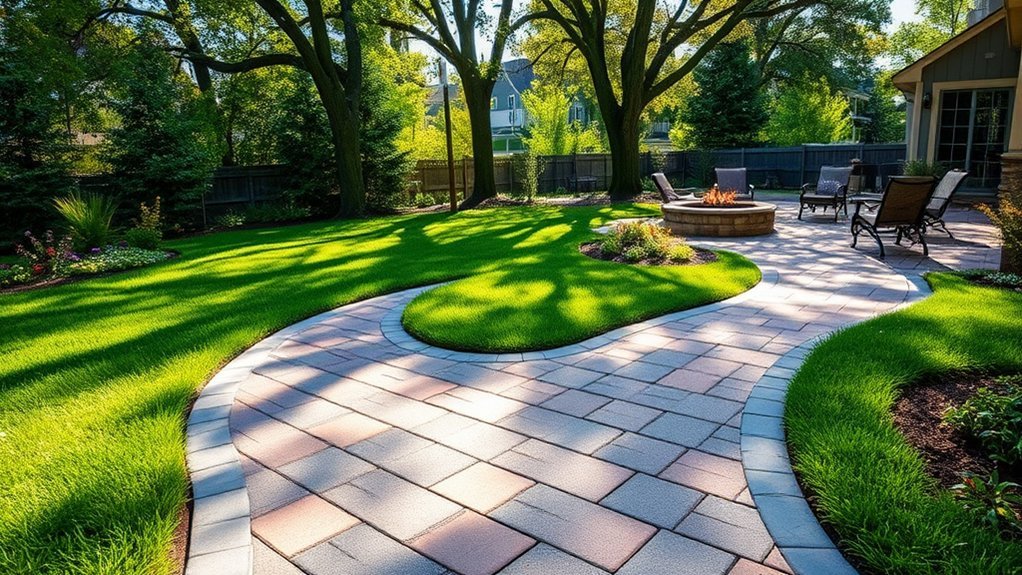 functional outdoor paver projects