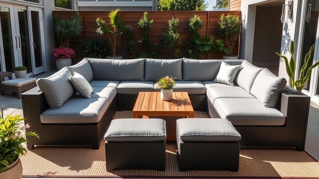 functional weather resistant patio furniture