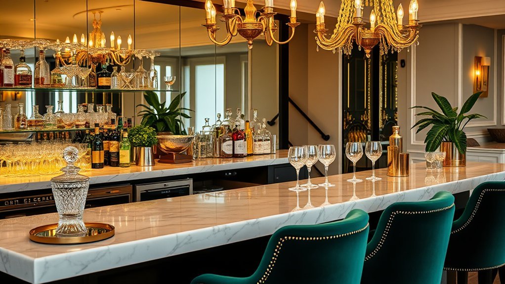 7 Glamorous Ideas for a Home Bar to Host Unforgettable Parties