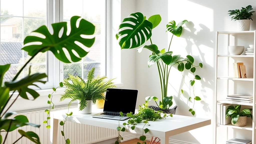 7 Home Office Ideas With Greenery Touches for Inspiration