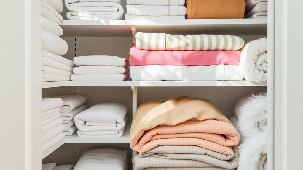 group similar linens efficiently