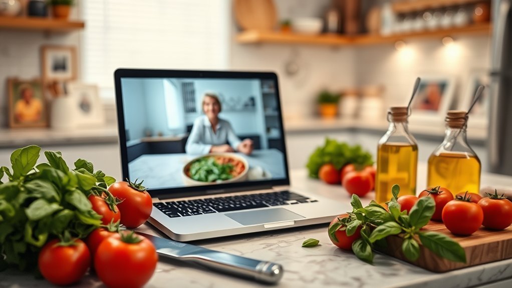 guided cooking virtual experience