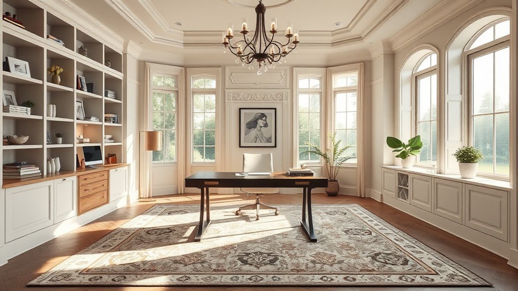 harmonious home office design