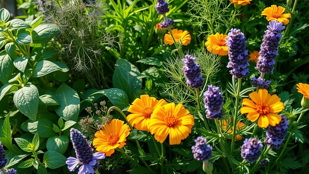 herb flower garden biodiversity benefits